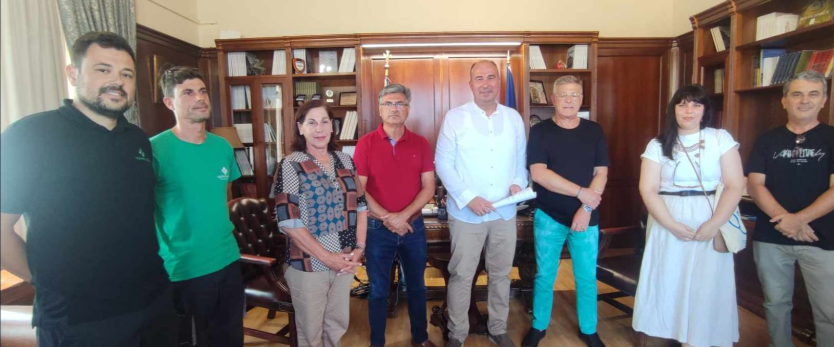 Υπογραφή Σύμβασης για τον Καθαρισμό Πρανών, Τάφρων και Νησίδων Οδικού Δικτύου Ανατολικής Κορινθίας